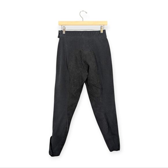 ROMFH Black Full Seat Equestrian Riding Breeches Size 28 - Picture 2 of 9
